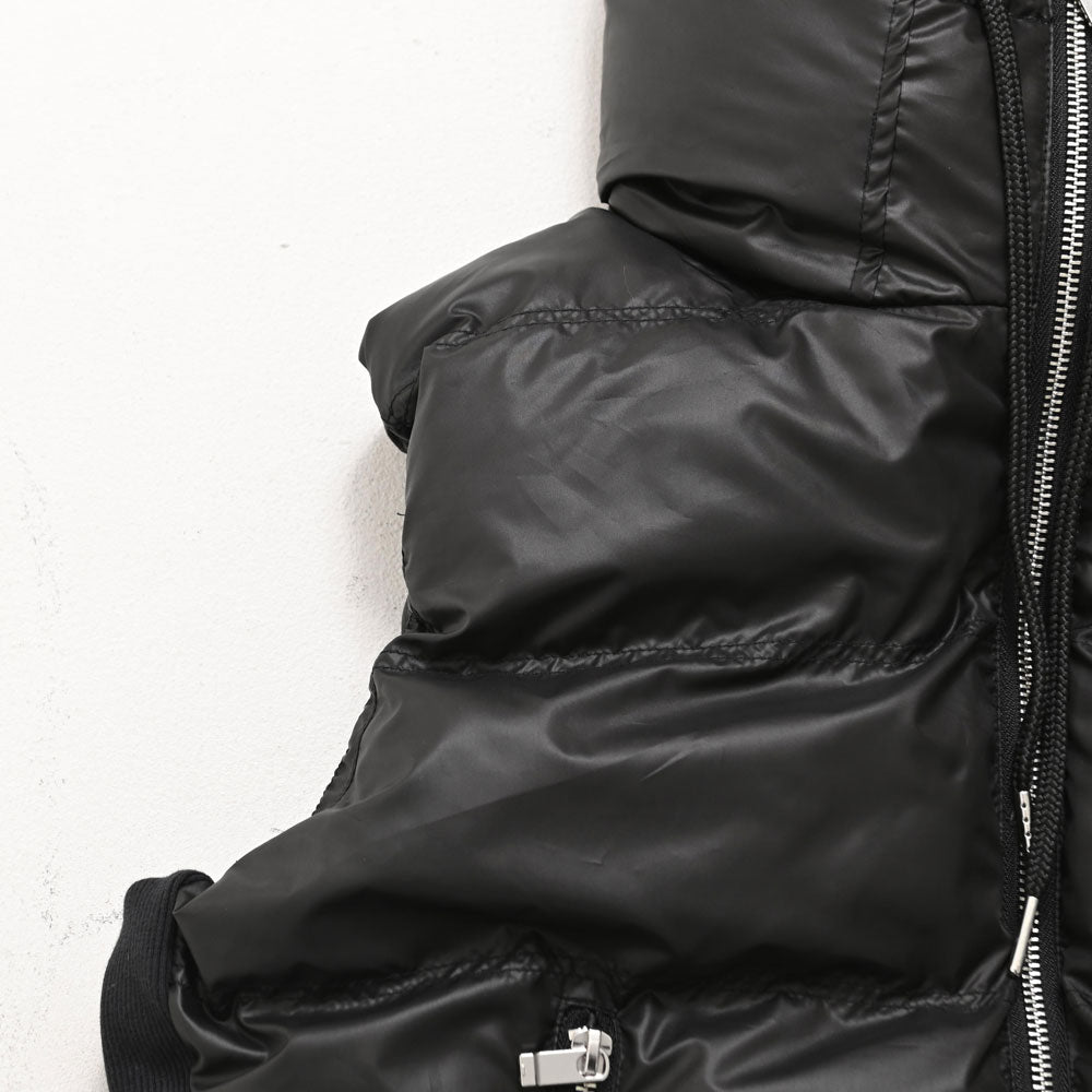 シルバーバレットセレクト SB Select LUXE/R サークル柄ラインストーンフード中綿ベスト （4-2(RED/レッド)） 4-2(RED/レッド)