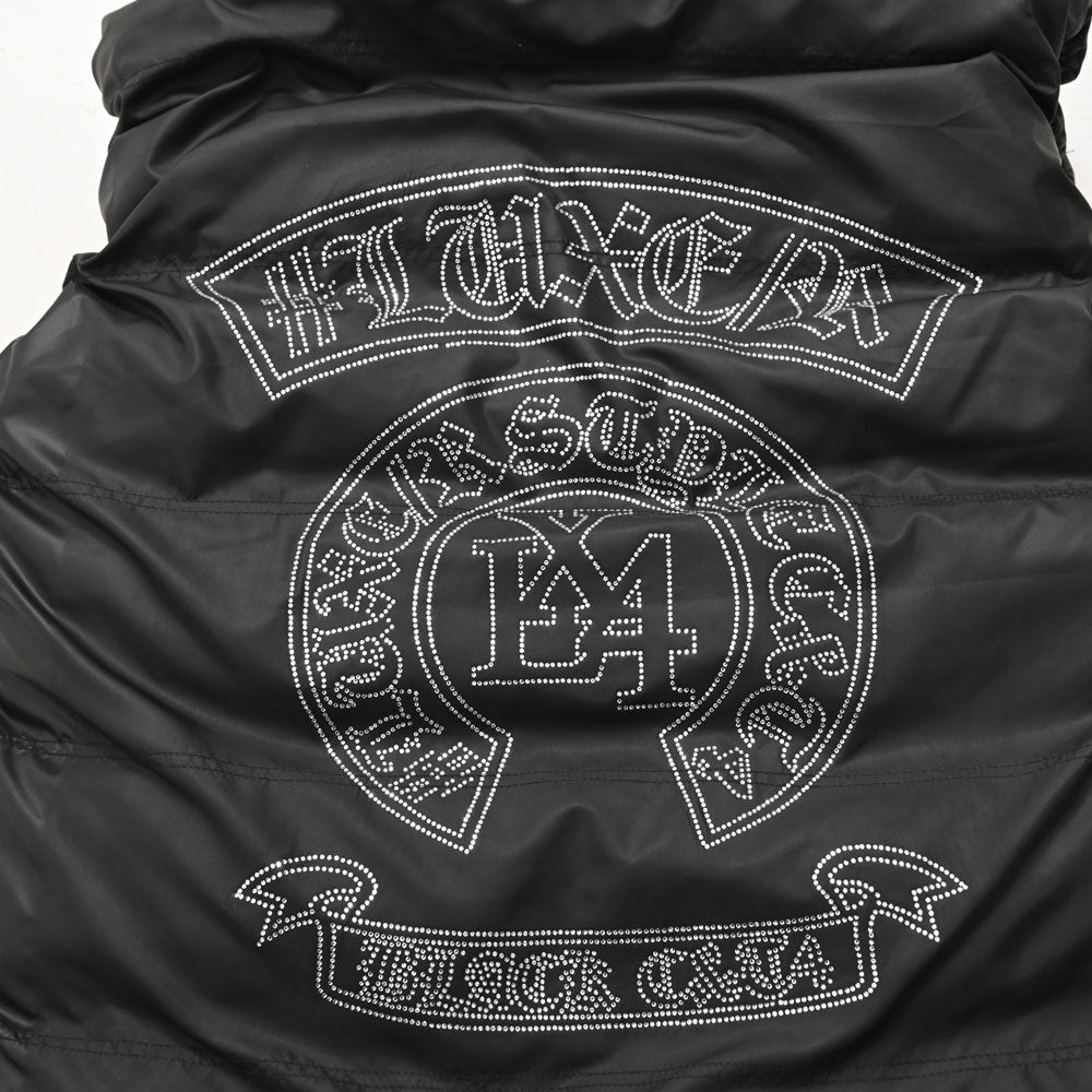 シルバーバレットセレクト SB Select LUXE/R サークル柄ラインストーンフード中綿ベスト （4-2(RED/レッド)） 4-2(RED/レッド)