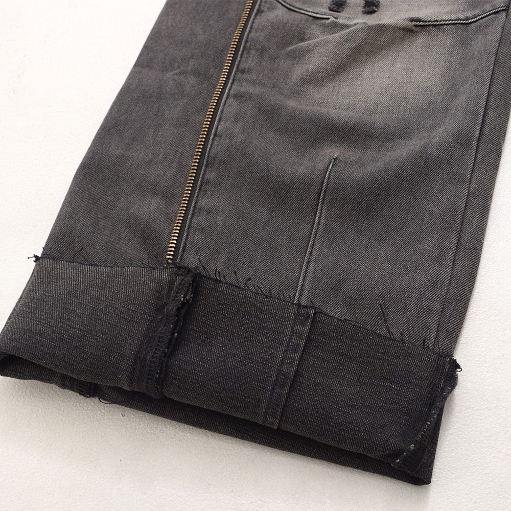 シルバーバレットセレクト SB Select SB select  サイドジップデザインワイドパンツ （BLK(ブラック)） BLK(ブラック)