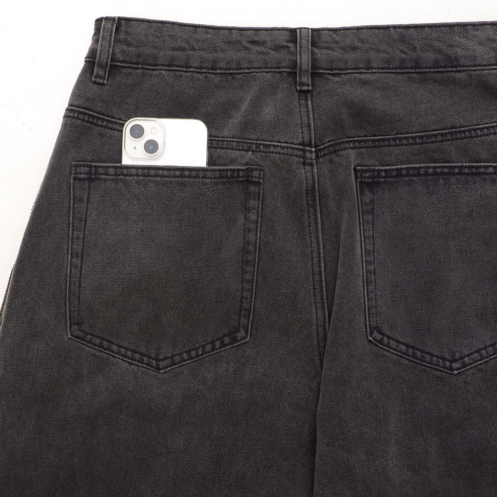 シルバーバレットセレクト SB Select SB select  サイドジップデザインワイドパンツ （BLK(ブラック)） BLK(ブラック)