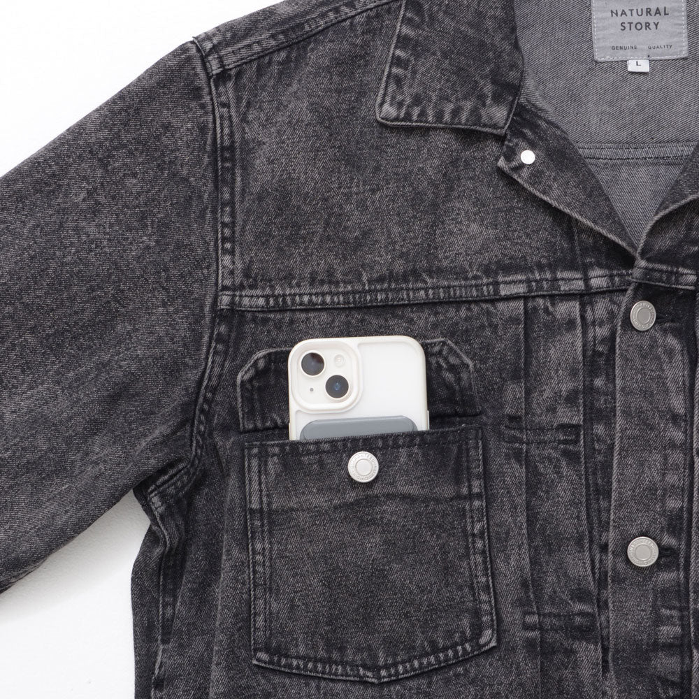 Silver Bullet SILVER BULLET NATURAL STORY Denim G Jacket