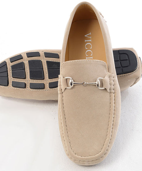 ビッチ VICCI VICCI【ビッチ】ビット付きローファー,BEG（ベージュ）