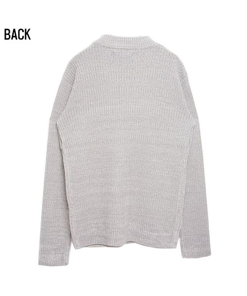 ビッチ VICCI VICCI 畦編みモックネック長袖ニットソー