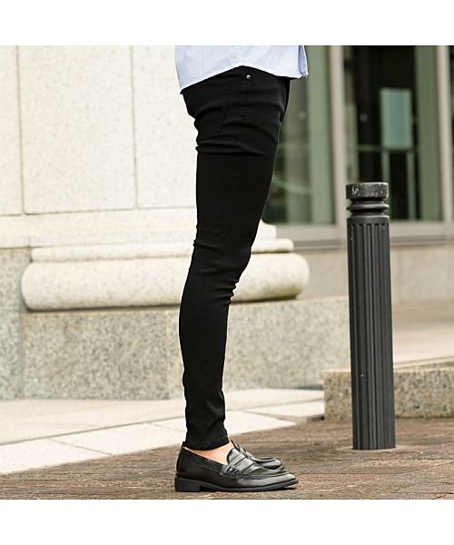 ビッチ VICCI VICCI スーパーストレッチロングパンツ メンズ スキニー チノパン チノパンツ アンクル丈 アンクルパンツ  【B】