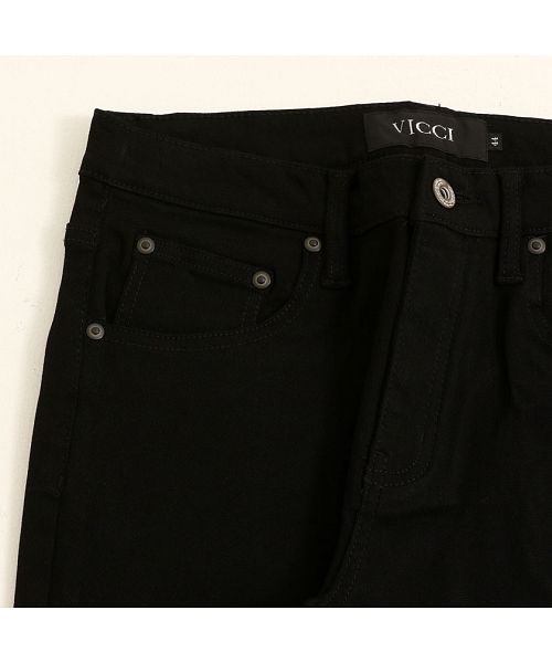 ビッチ VICCI VICCI スーパーストレッチロングパンツ メンズ スキニー チノパン チノパンツ アンクル丈 アンクルパンツ  【B】
