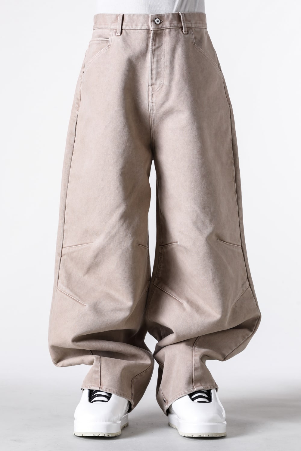 ピーディーエフ PDF Leggenda Pants （Beige） Beige