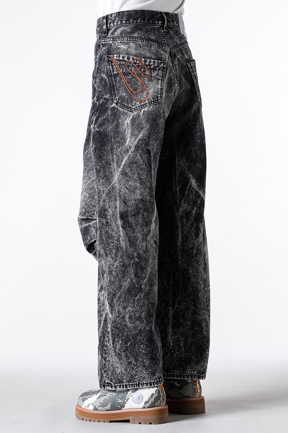 ピーディーエフ PDF Fat Angelo Pants （Black） Black