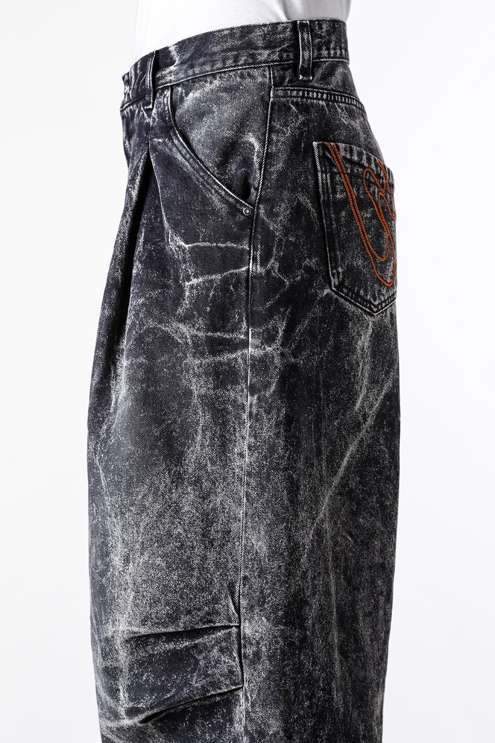 ピーディーエフ PDF Fat Angelo Pants （Black） Black