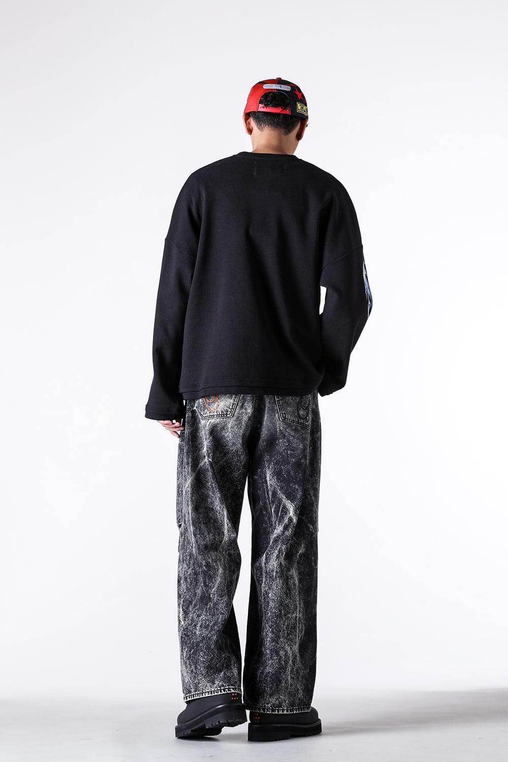 ピーディーエフ PDF Fat Angelo Pants （Black） Black