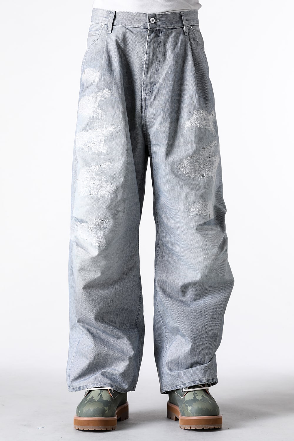 ピーディーエフ PDF Fat Angelo Pants （Blue） Blue