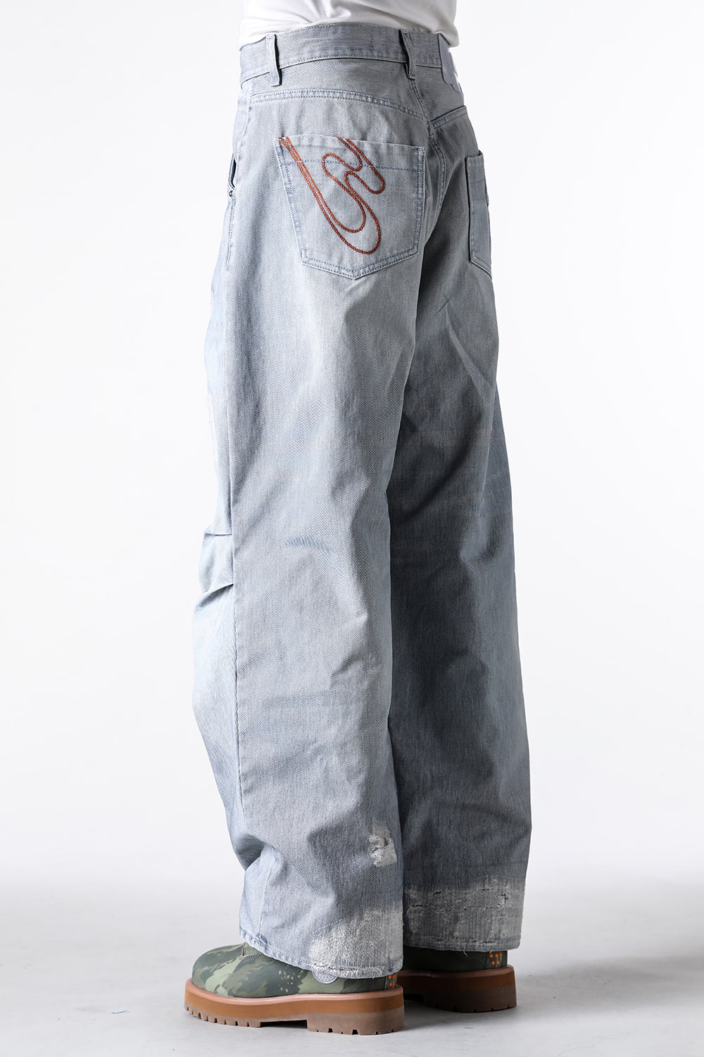 ピーディーエフ PDF Fat Angelo Pants （Blue） Blue