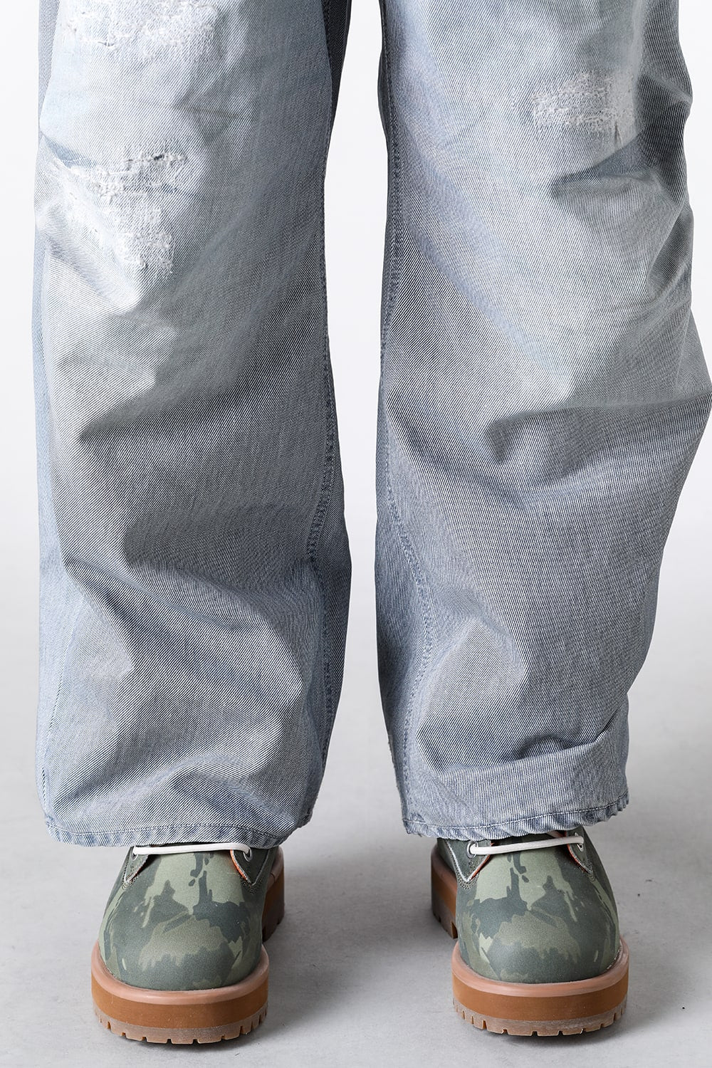 ピーディーエフ PDF Fat Angelo Pants （Blue） Blue