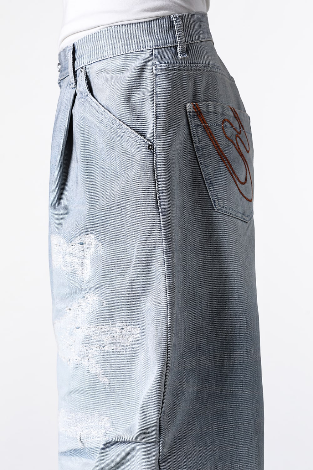 ピーディーエフ PDF Fat Angelo Pants （Blue） Blue