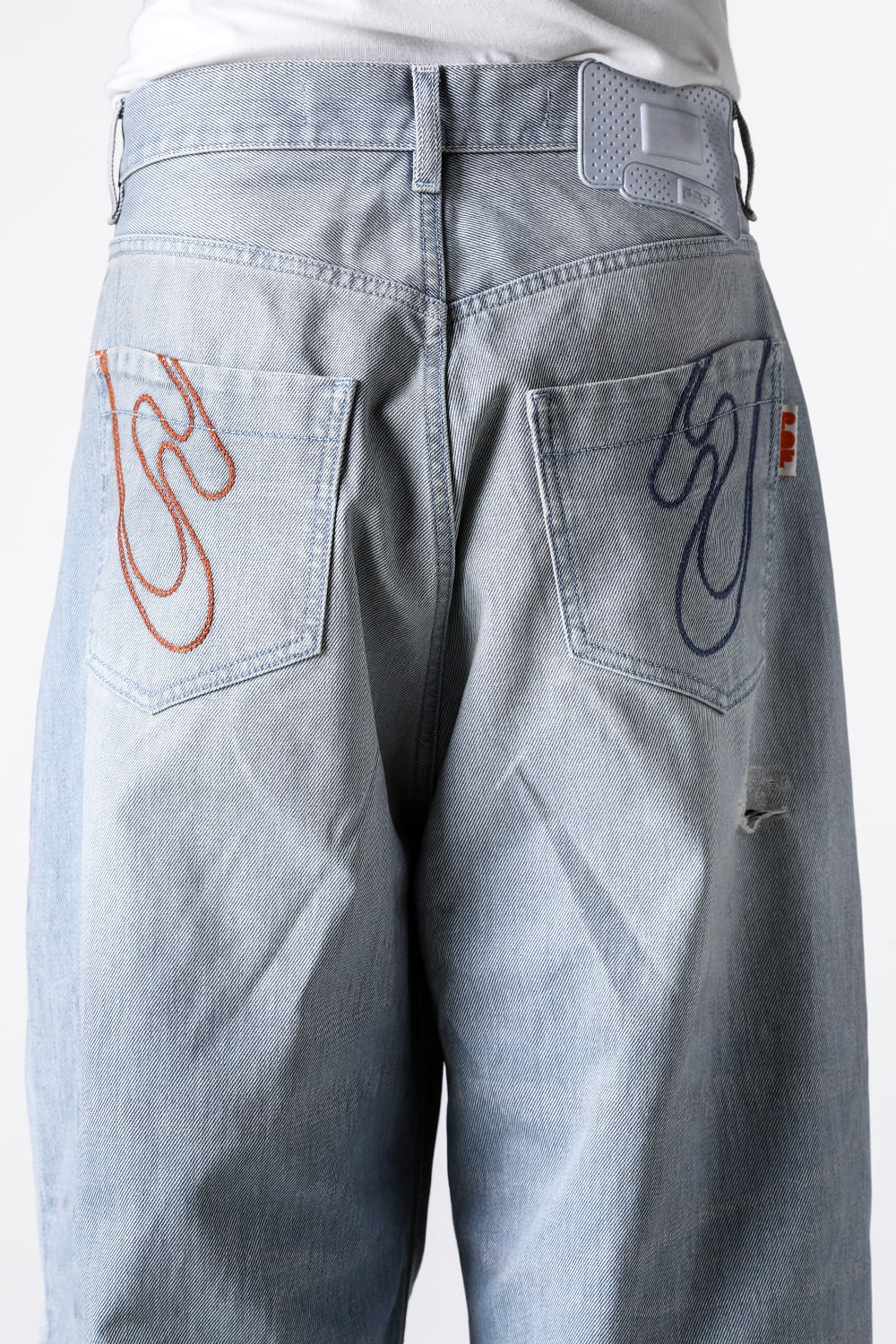 ピーディーエフ PDF Fat Angelo Pants （Blue） Blue