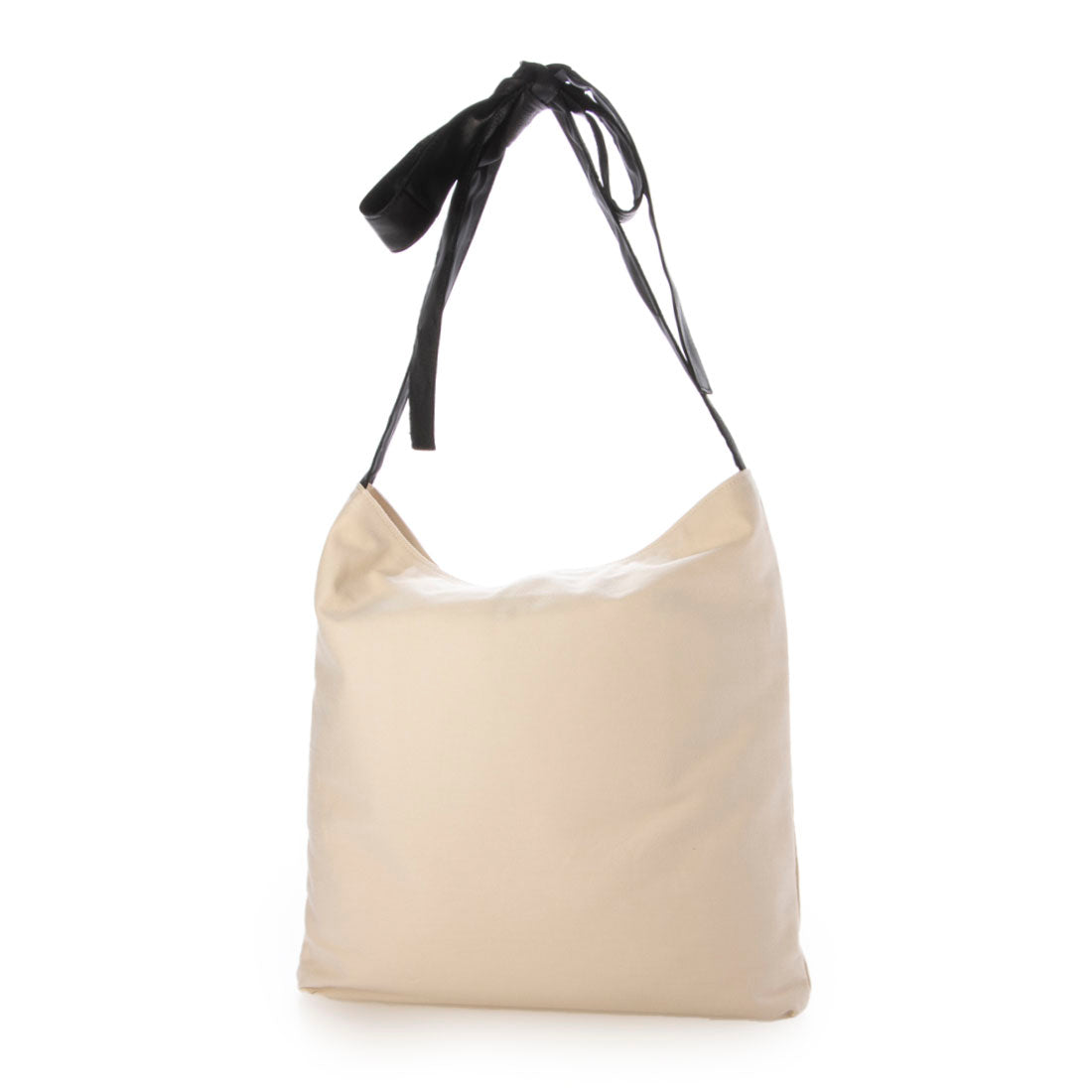 ペルケ perche FOOD TEXTILE×牛革ソフトリボンハンドルトート （IV） IV
