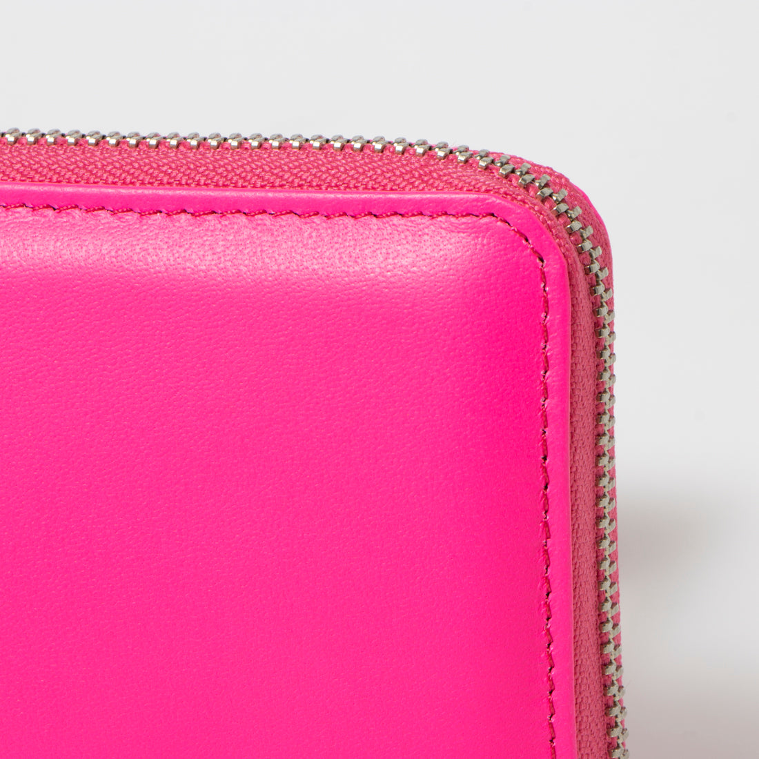 <Long Seller> Perche Fluorescent Leather Strap Wallet with Accordion Card Holder