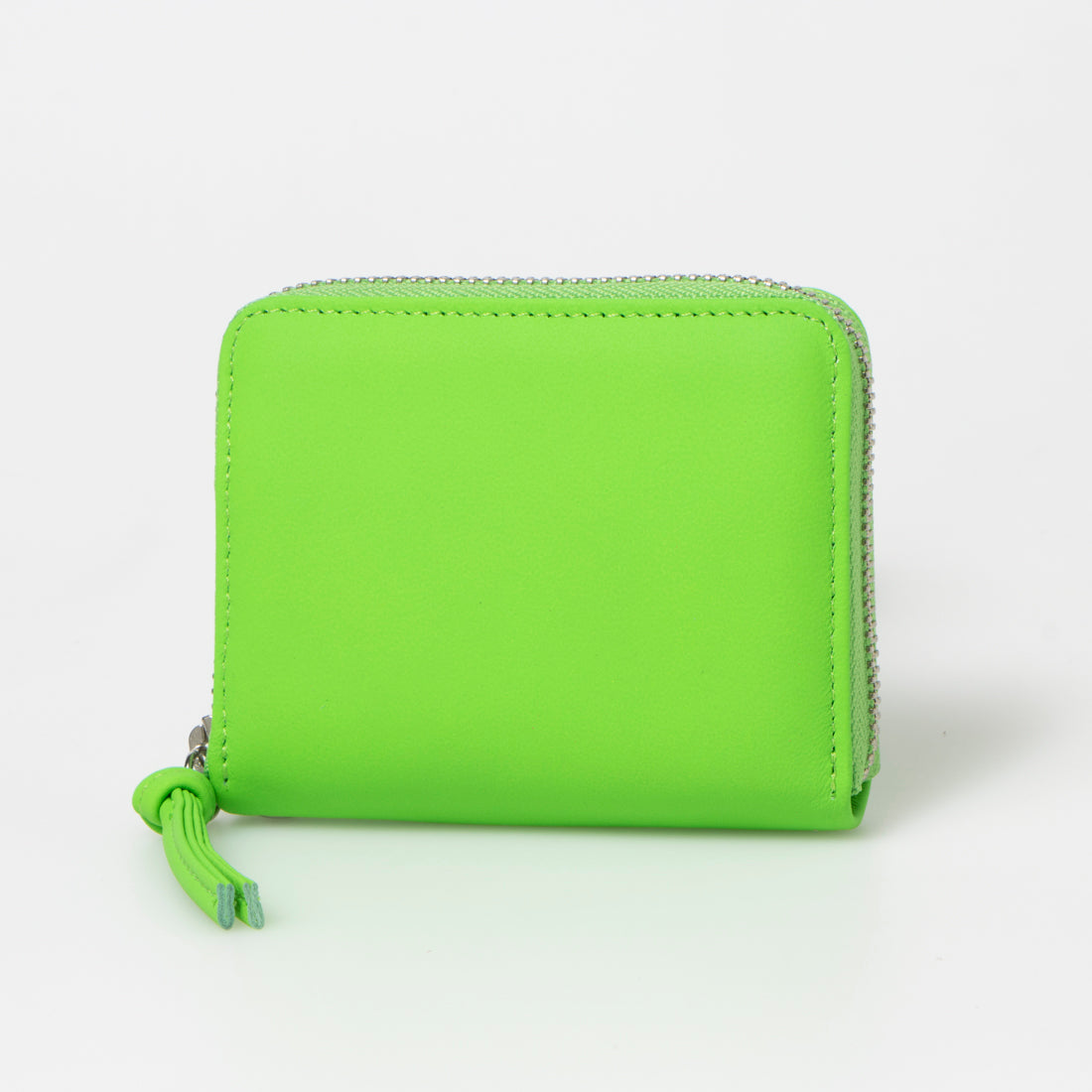 <Long Seller> Perche Fluorescent Leather Strap Wallet with Accordion Card Holder