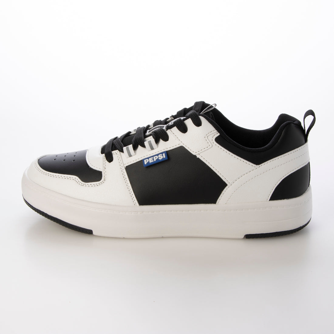 ペプシ PEPSI コートタイプローカットスニーカー （BLK/WHT） BLK/WHT