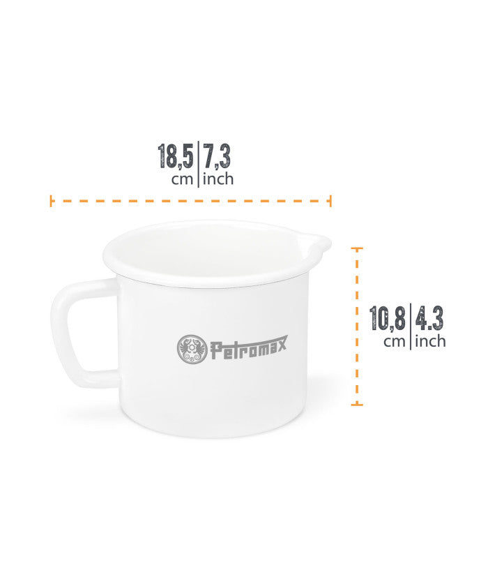 ペトロマックス petromax ペトロマックス Petromax アウトドア エナメルミルクポット 1L BK 13959【返品不可商品】 （ブラック） ブラック
