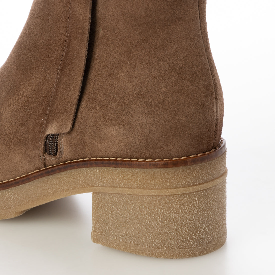PEPE MENARGUES Pepe Menargues Outside Zip Crepe Sole Boots