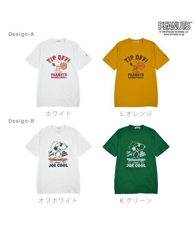PEANUTS PEANUTS Snoopy T-shirt top print sports basketball skateboard M L LL