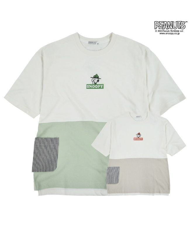PEANUTS PEANUTS Snoopy T-shirt Top Printed Drop Shoulder SNOOPY PEANUTS S M L
