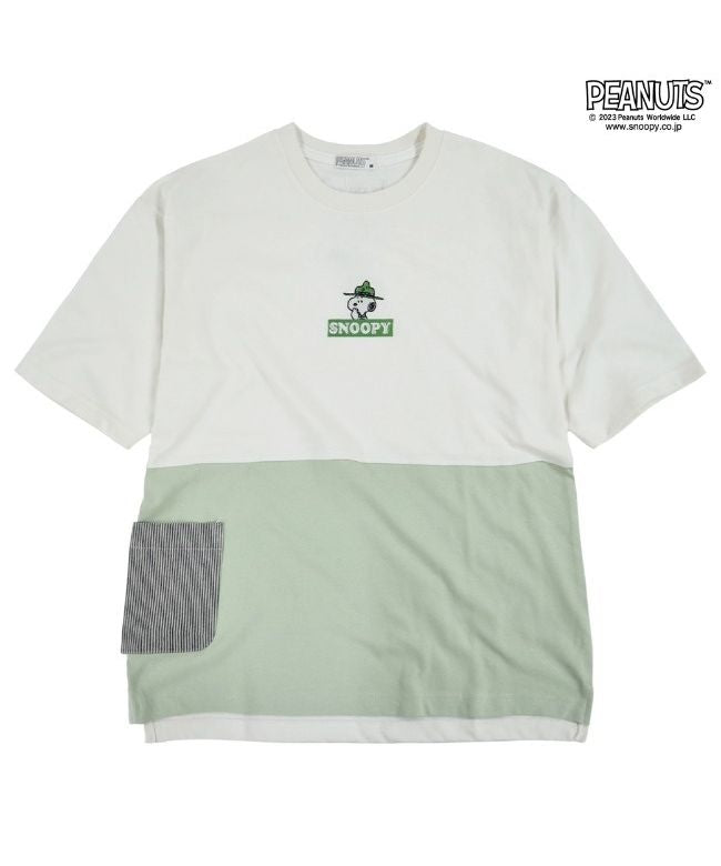 PEANUTS PEANUTS Snoopy T-shirt Top Printed Drop Shoulder SNOOPY PEANUTS S M L