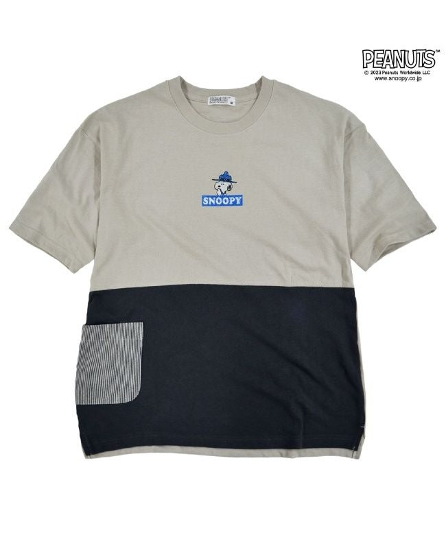 PEANUTS PEANUTS Snoopy T-shirt Top Printed Drop Shoulder SNOOPY PEANUTS S M L