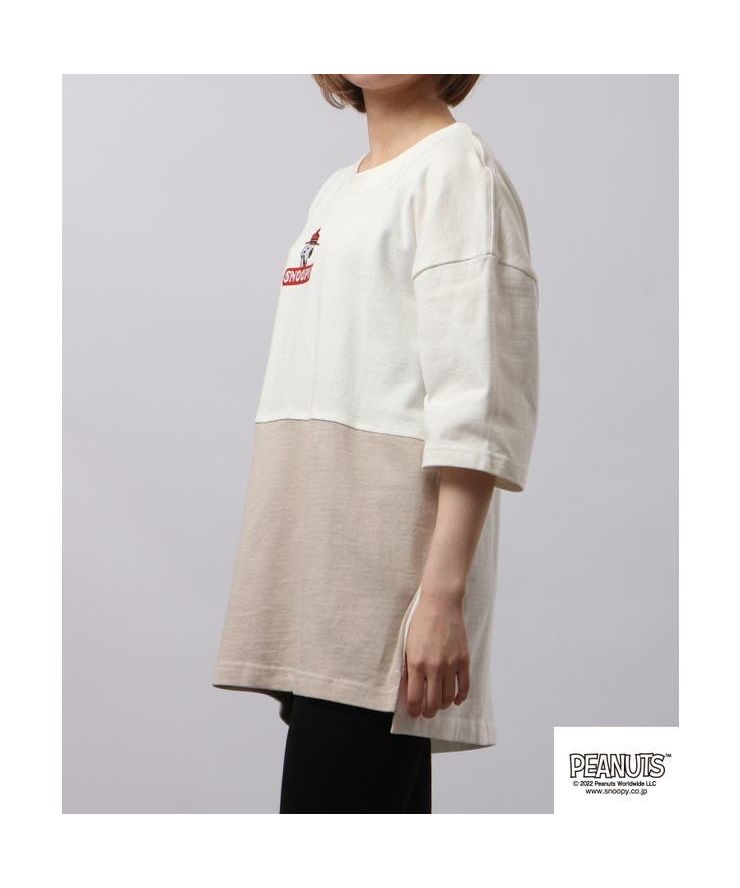 PEANUTS PEANUTS Snoopy T-shirt Top Printed Drop Shoulder SNOOPY PEANUTS S M L