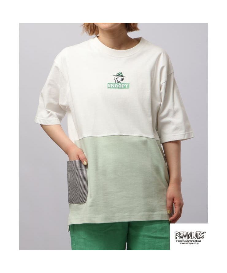 PEANUTS PEANUTS Snoopy T-shirt Top Printed Drop Shoulder SNOOPY PEANUTS S M L