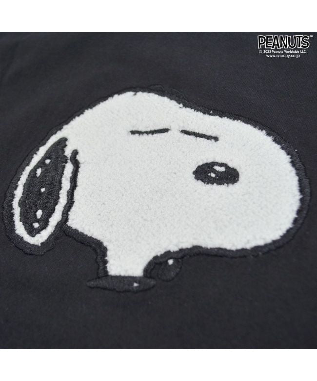 Peanuts PEANUTS Snoopy Olaf T-shirt Long Sleeve Balloon Silhouette Embroidery SNOOPY PEANUTS