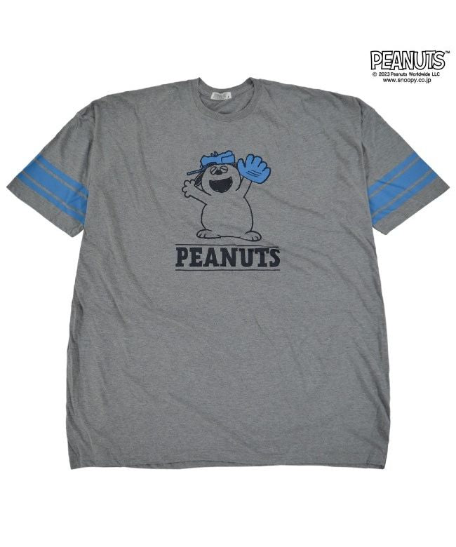 PEANUTS PEANUTS Snoopy Olaf T-shirt Men's Three-Quarter Sleeve Print Big PEANUT