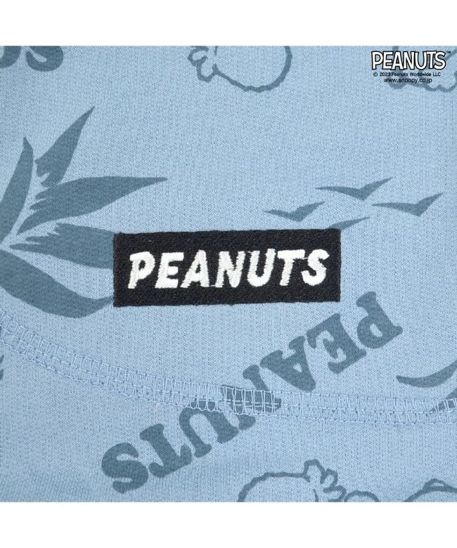 ピーナッツ PEANUTS スヌーピー ハーフ パンツ ズボン ボトムス 裏毛 スウェット 部屋着 ボタニカル SNOOPY PEANUTS （杢グレー） 杢グレー