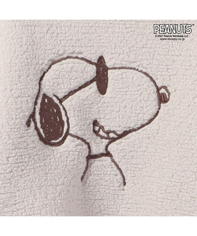 ピーナッツ PEANUTS スヌーピー 刺繍 BIG トレーナー ジョークール 長袖 ボア SNOOPY PEANUTS JOECOOL