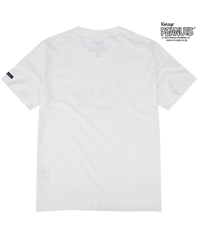 ピーナッツ PEANUTS スヌーピー ピーナッツ フォルクス ワーゲン Tシャツ 半袖 トップス コラボ SNOOPY PEANUTS VOLKSWAGEN