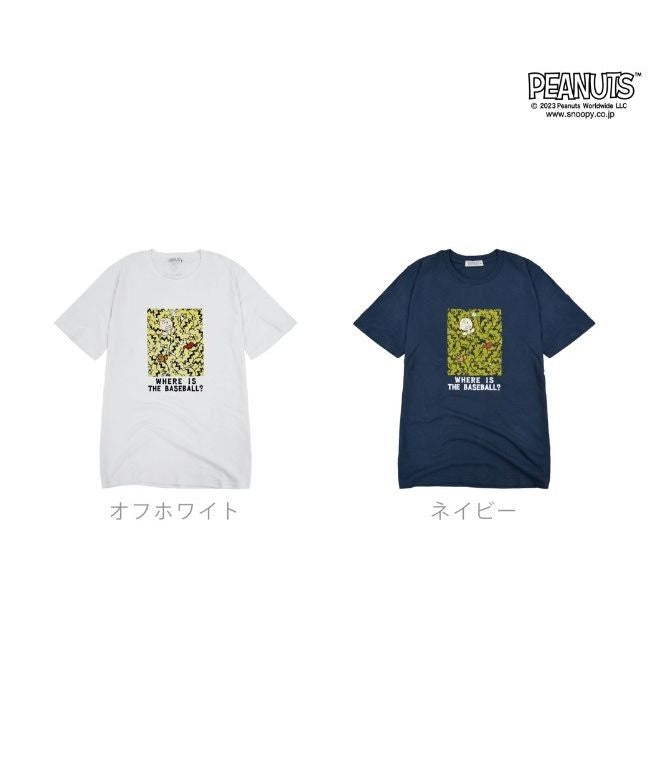 PEANUTS PEANUTS 史努比 查理布朗 T恤 短袖 印刷 SNOOPY PEANUTS