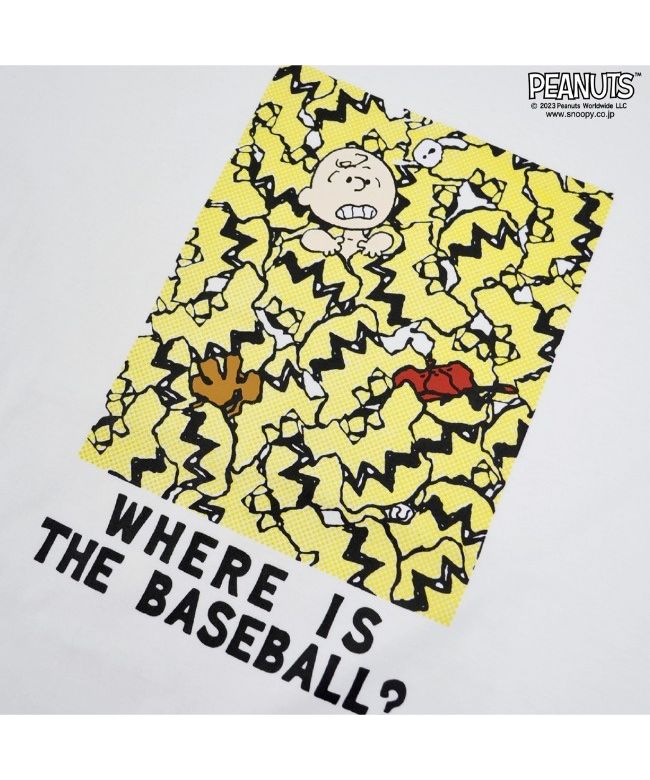 PEANUTS PEANUTS 史努比 查理布朗 T恤 短袖 印刷 SNOOPY PEANUTS