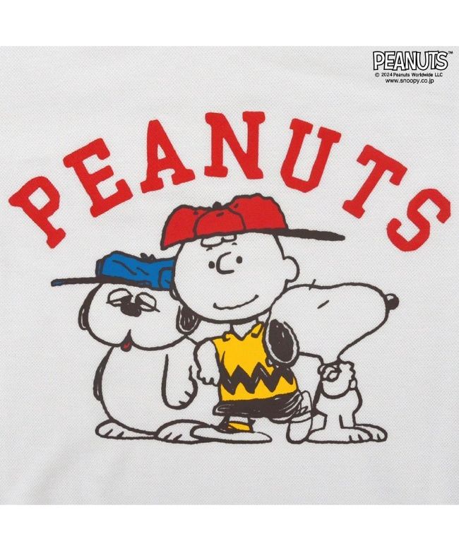 ピーナッツ PEANUTS ポチャッコ Tシャツ 半袖  オーバーサイズ プリント 刺繍 サンリオ キャラクターズ （ブルーグレー） ブルーグレー