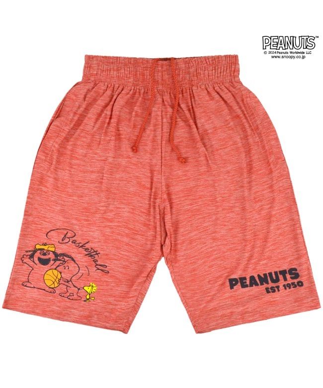 PEANUTS PEANUTS 史努比 歐拉夫 半褲 運動服 卡其籃球褲 SNOOPY PEANUTS