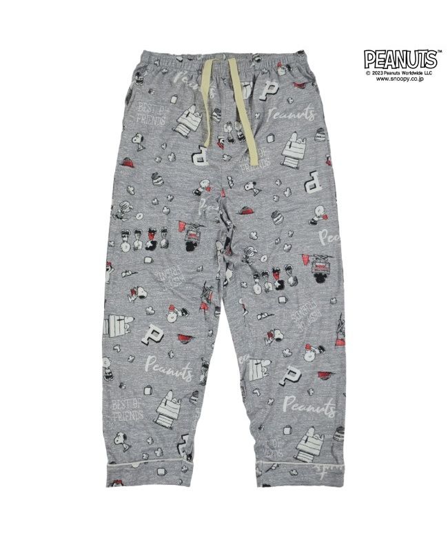 PEANUTS PEANUTS Snoopy Short Sleeve Shirt Pants Tops Bottoms Pajamas Set loungewear Roomwear SNOOPY PEANUTS
