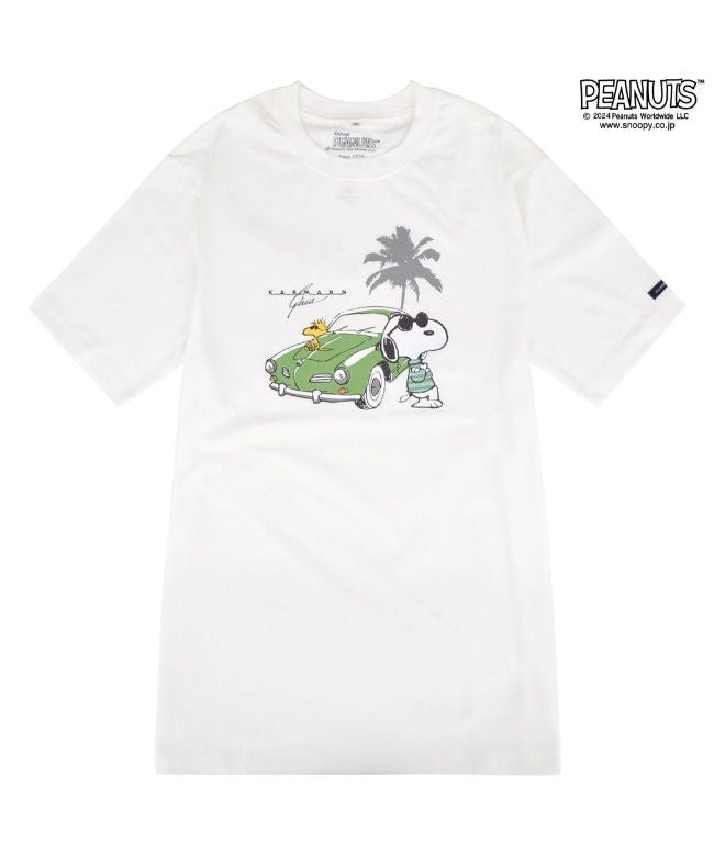 PEANUTS PEANUTS 史努比 T恤 短袖 大眾汽車 上衣 JOE COOL 成人 車輛 照片 印刷 SNOOPY JOE COOL PEANUTS 大眾汽車