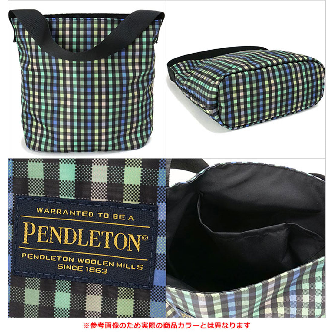 ペンドルトン PENDLETON GINGHAM ONEHANDLE BAG BRN [PDT-000-251027] （BRN） BRN
