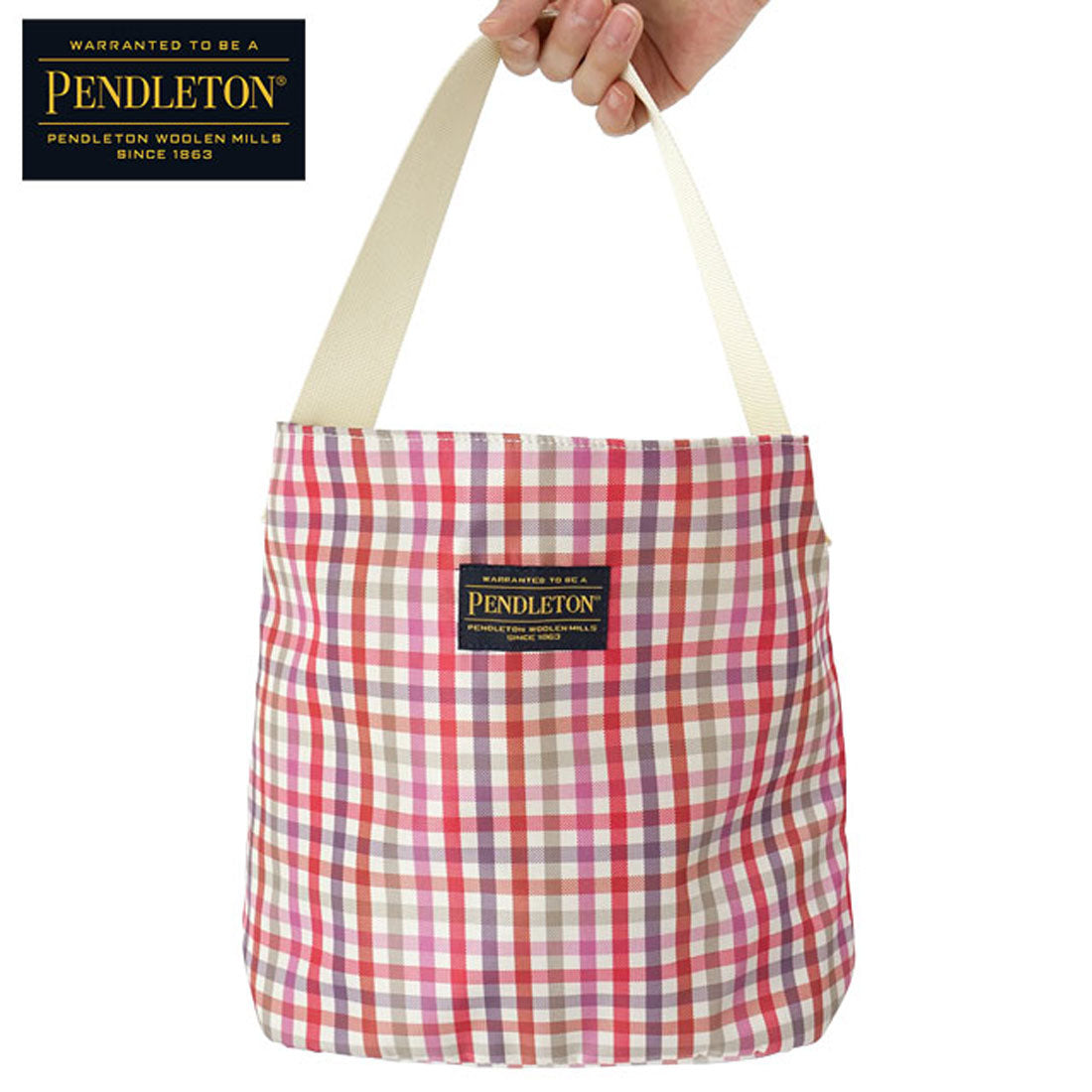 ペンドルトン PENDLETON GINGHAM ONEHANDLE BAG OFF [PDT-000-251027] （OFF） OFF
