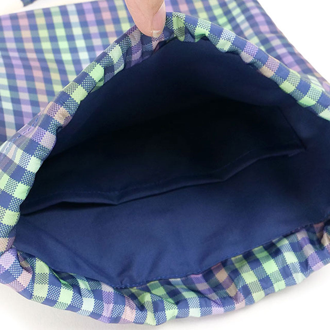 ペンドルトン PENDLETON GINGHAM SHOULDER DRAWBAG NVY [PDT-000-251026] （NVY） NVY