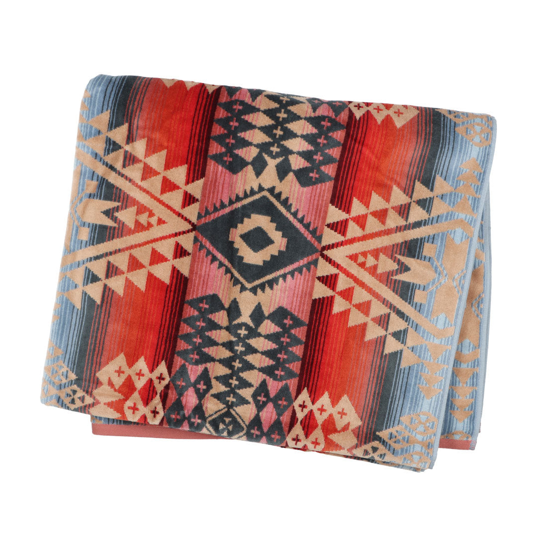 ペンドルトン PENDLETON タオルブランケット,オレンジ系