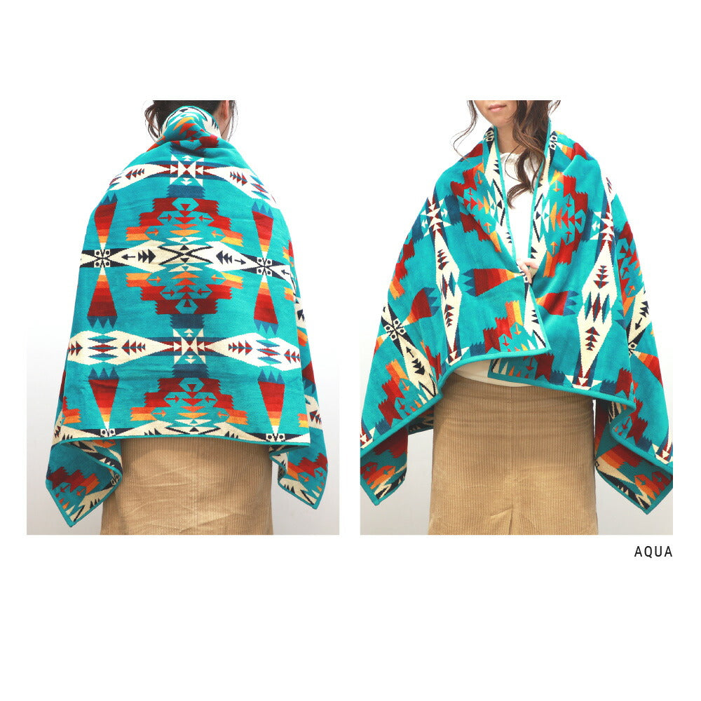 Pendleton Pendleton XB218毛巾毯浴巾Jacquard浴巾毯子毯子露營營地