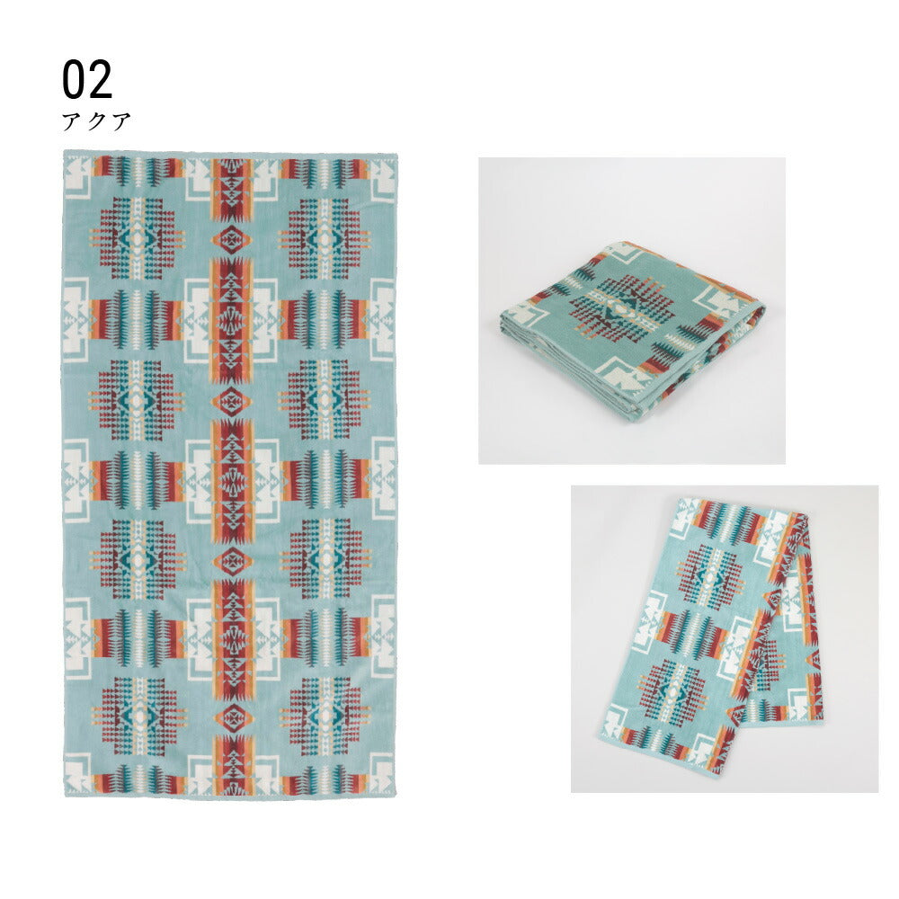 Pendleton Pendleton XB218毛巾毯浴巾Jacquard浴巾毯子毯子露營營地