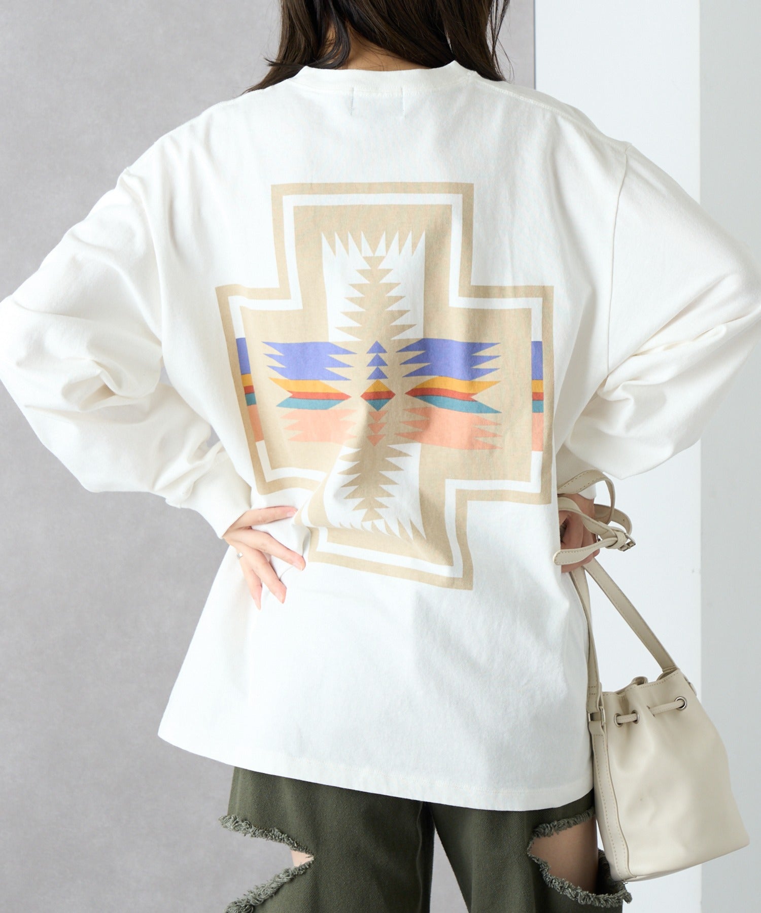 Pendleton PENDLETON Back Print L/S Tee
