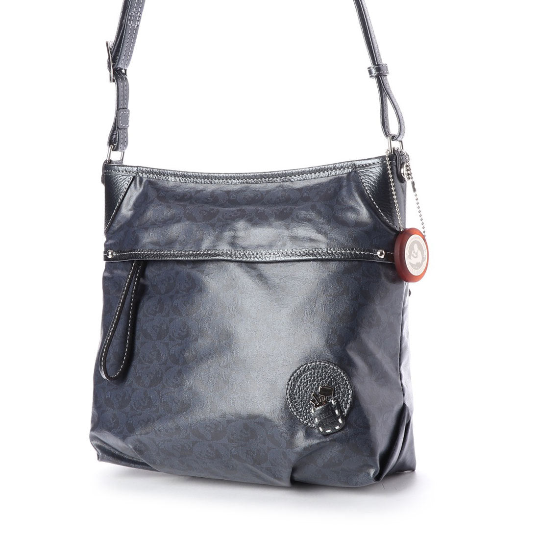 ペレボルサ PELLE BORSA 「アライブ」ショルダーバッグ（ネイビー）日本製 ネイビー