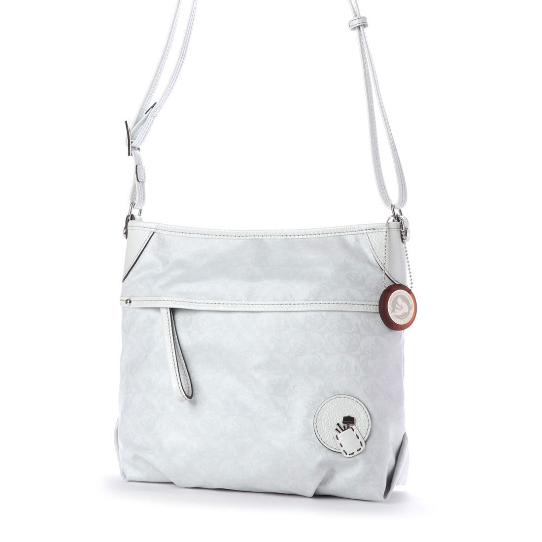 ペレボルサ PELLE BORSA 「アライブ」ショルダーバッグ（ホワイト）日本製 ホワイト